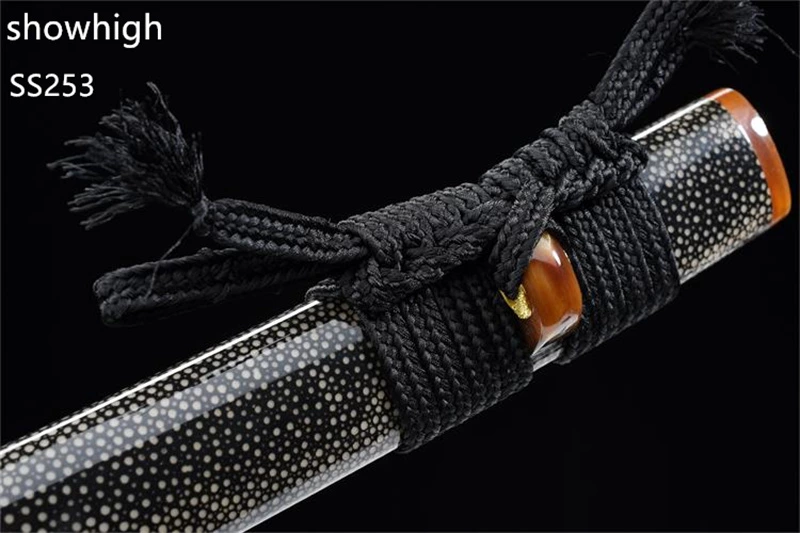 Handmade high quality  T10 manual grinded  katana Swords ss253