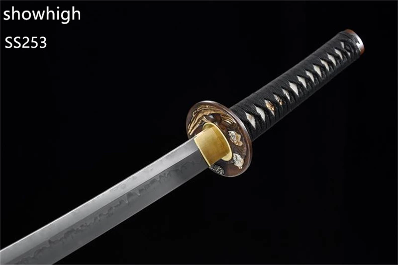 Handmade high quality  T10 manual grinded  katana Swords ss253