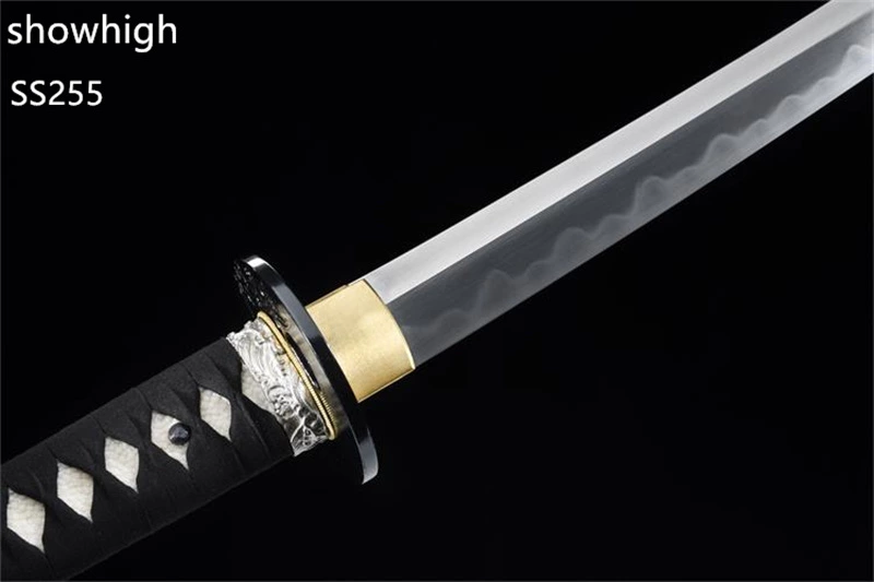 Handmade T10 real hamon katana Swords ss255