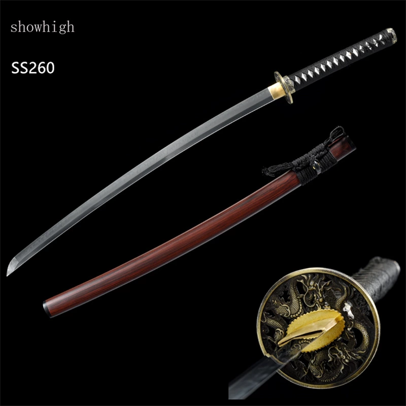 Handmade T10 real hamon katana Swords ss260