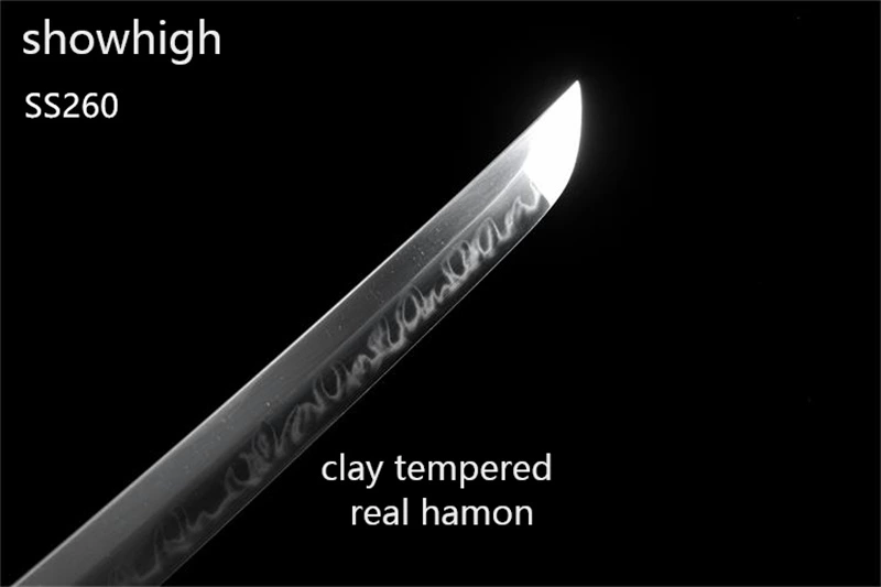 Handmade T10 real hamon katana Swords ss260