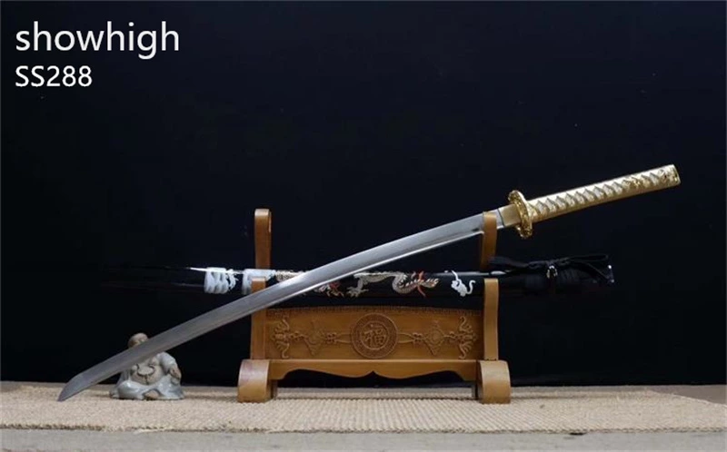 Handmade high carbon steel dragon katana Swords ss288