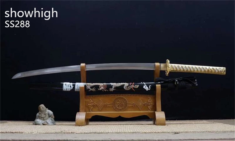 Handmade high carbon steel dragon katana Swords ss288