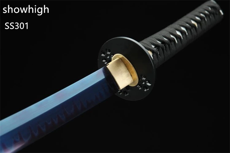 Handmade T10 real hamon katana Swords ss301