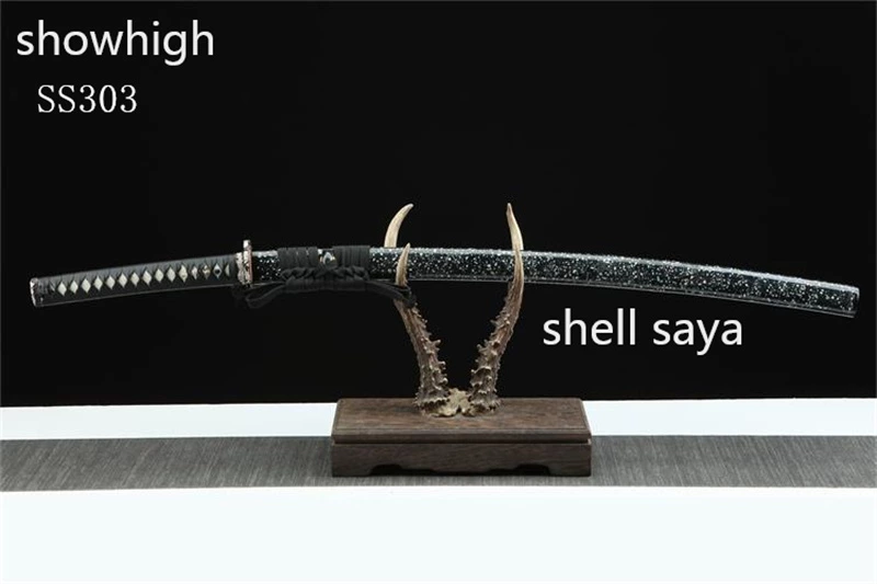 Handmade high quality T10  choji hamon katana Swords ss303