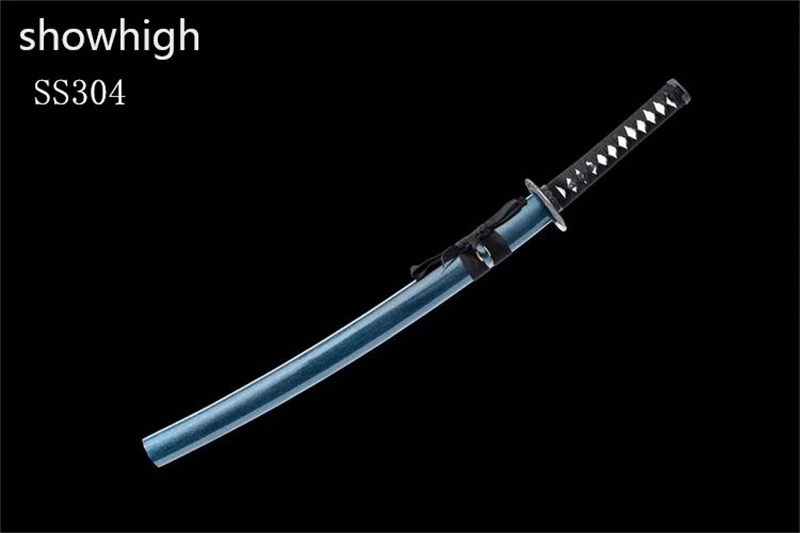 Handmade high carbon steel katana Swords ss304