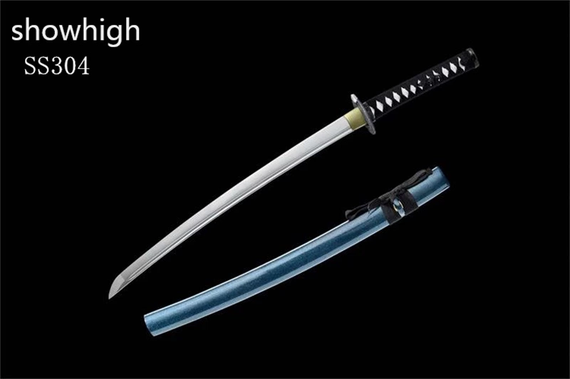 Handmade high carbon steel katana Swords ss304