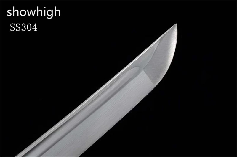 Handmade high carbon steel katana Swords ss304