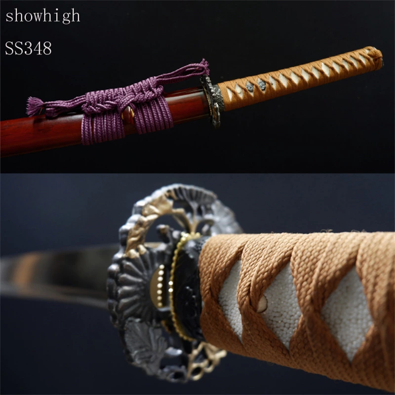 Handmade T10 real hamon katana   Swords ss348