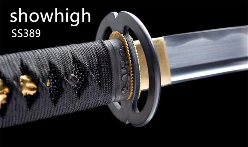 Handmade carbon steel katana Swords ss389