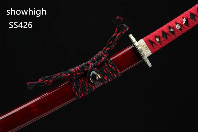 Handmade  high quality T10 real hamon katana Swords ss426