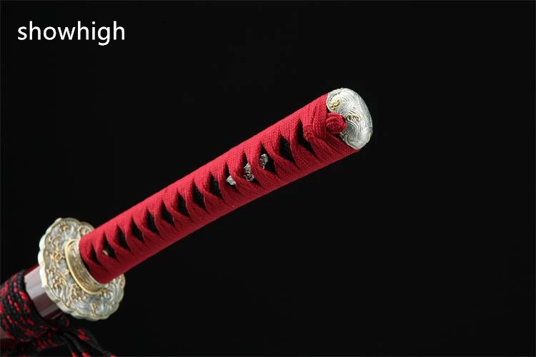 Handmade  high quality T10 real hamon katana Swords ss426