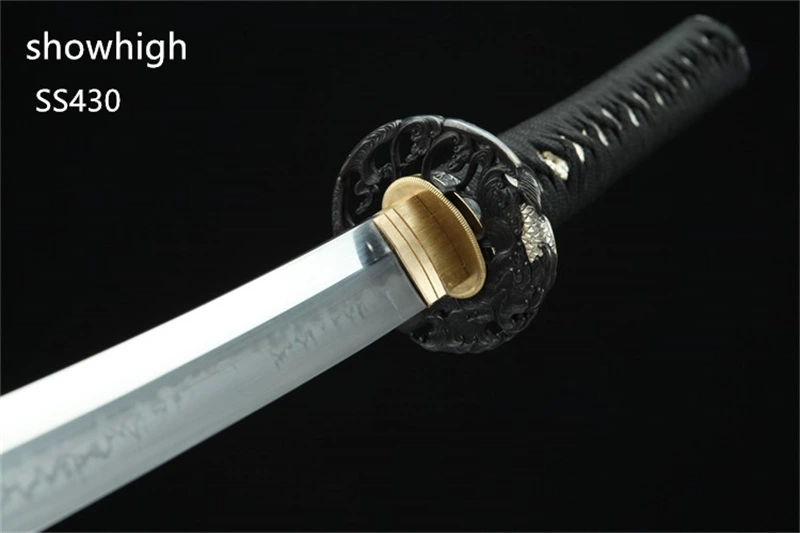 Handmade T10 real hamon katana  Swords with shell saya ss430