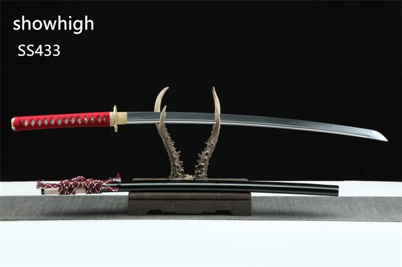 Handmade T10 real hamon katana Swords ss433