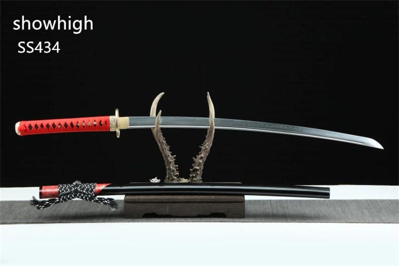 Handmade T10 real hamon katana Swords ss434