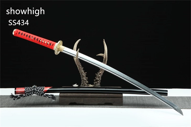 Handmade T10 real hamon katana Swords ss434