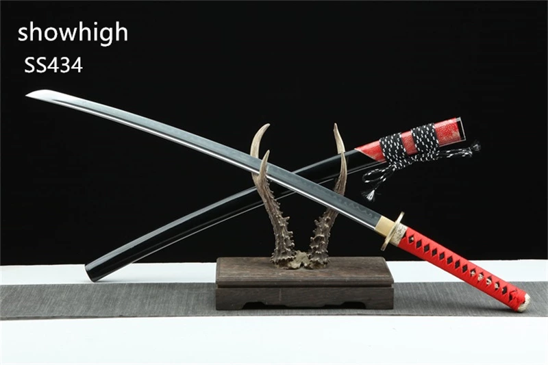 Handmade T10 real hamon katana Swords ss434