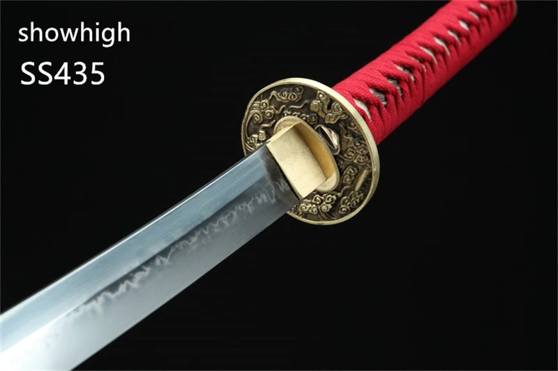 Handmade T10 real hamon katana Swords ss435