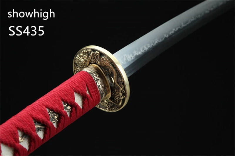 Handmade T10 real hamon katana Swords ss435