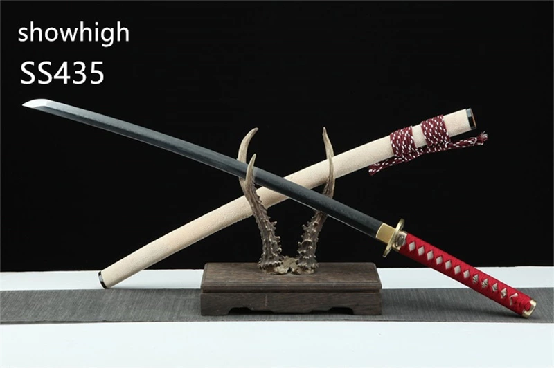 Handmade T10 real hamon katana Swords ss435