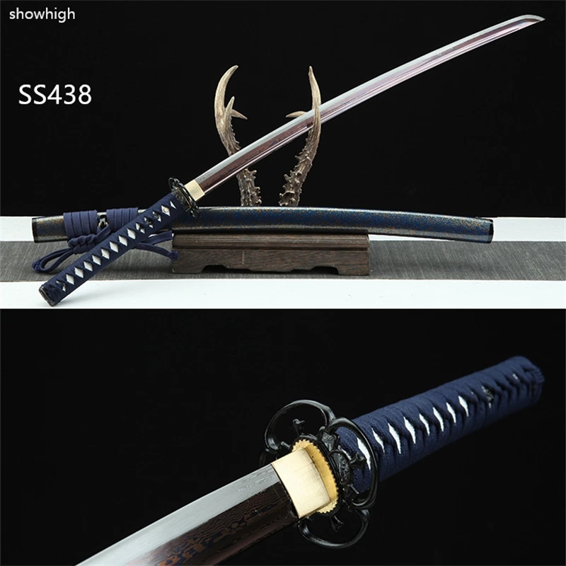 Handmade blue damascus Swords ss438