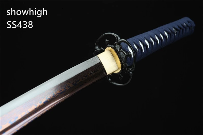 Handmade blue damascus Swords ss438