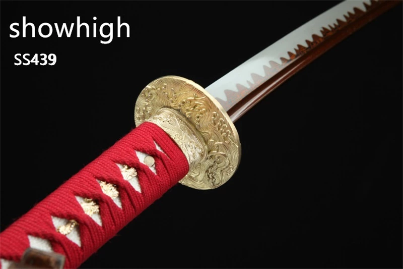 Handmade red damascus Swords ss439