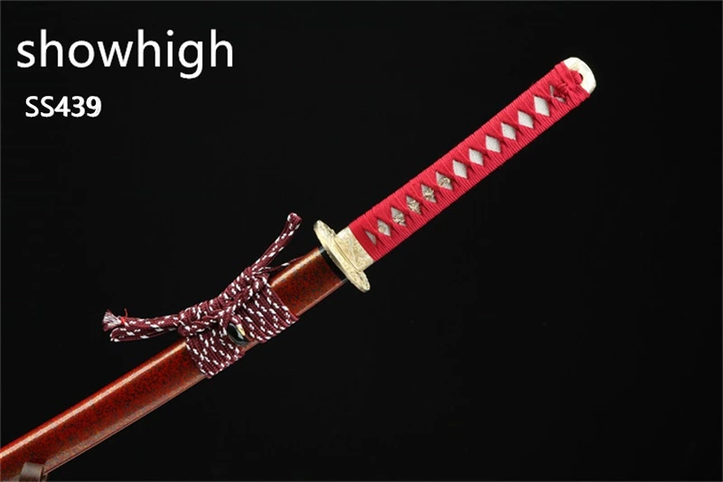 Handmade red damascus Swords ss439