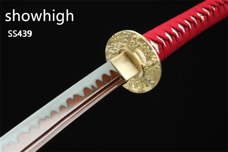 Handmade red damascus Swords ss439