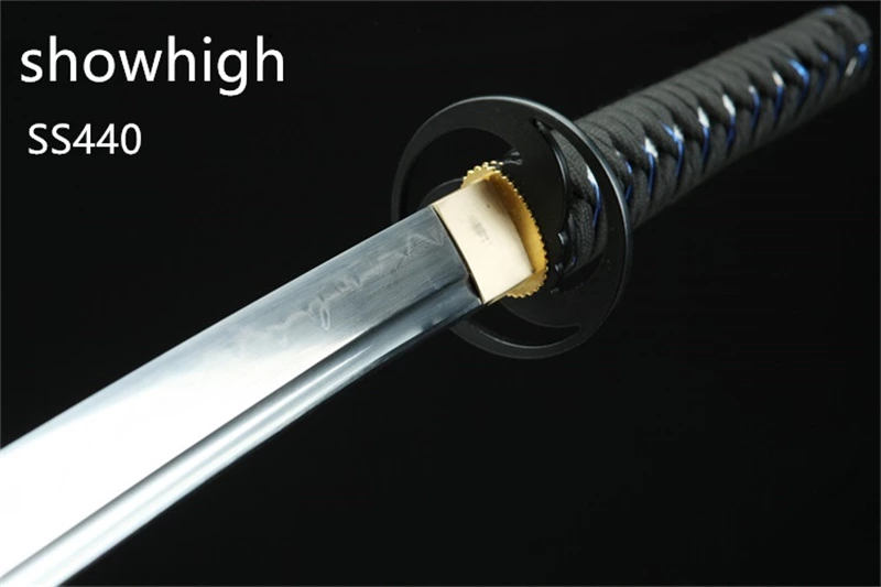 Handmade carbon steel real hamon katana Swords SS440