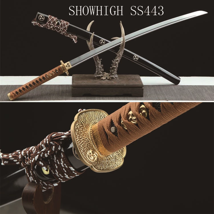 Handmade  carbon steel katana Swords ss443