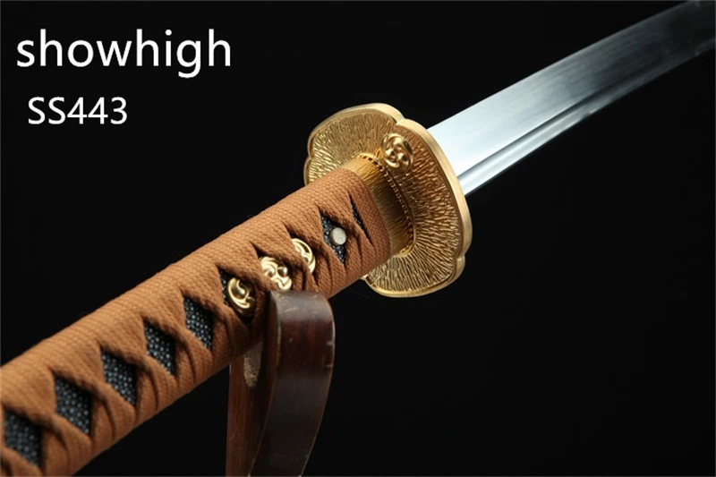 Handmade  carbon steel katana Swords ss443