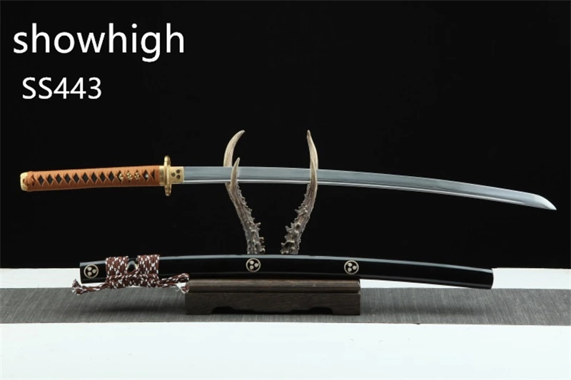 Handmade  carbon steel katana Swords ss443