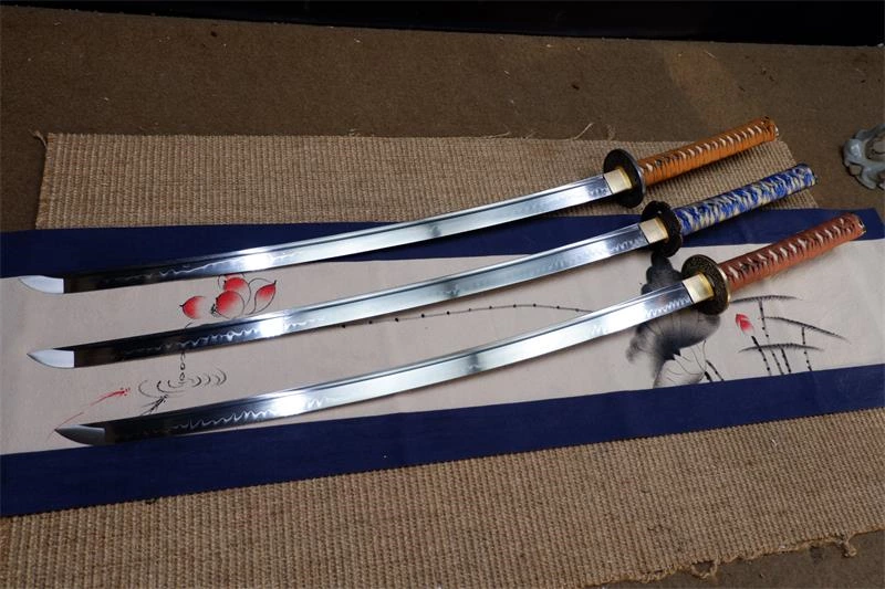 Handmade T10 real hamon katana Swords ss333