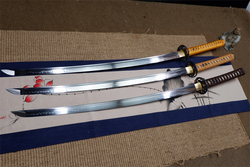 Handmade T10 real hamon katana Swords ss338