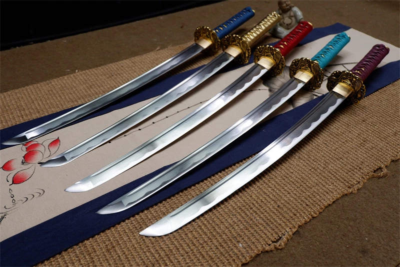 Handmade caarbon steel tanto Swords ss357