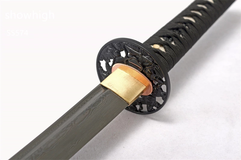 Handmade bamboo damascus  Swords ss574