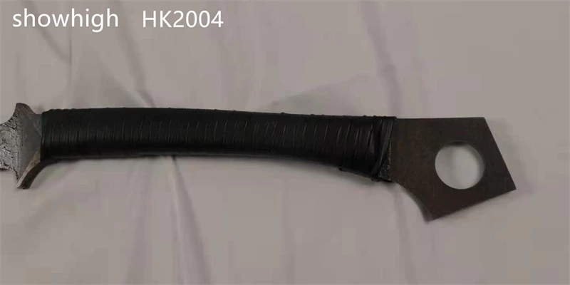 handmade high carbon steel two handled hacking knife hk2004