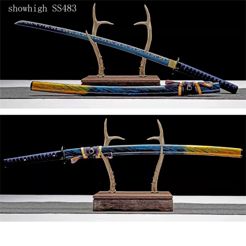 Handmade carbon katana Swords ss483