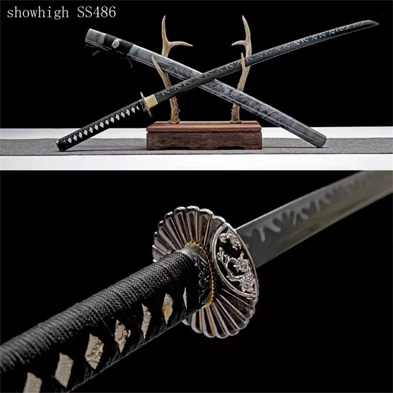 Handmade evil dragon katana  Swords ss486