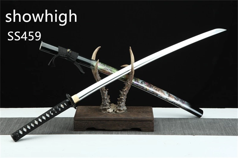 Handmade high carbon steel tiger katana Swords ss459