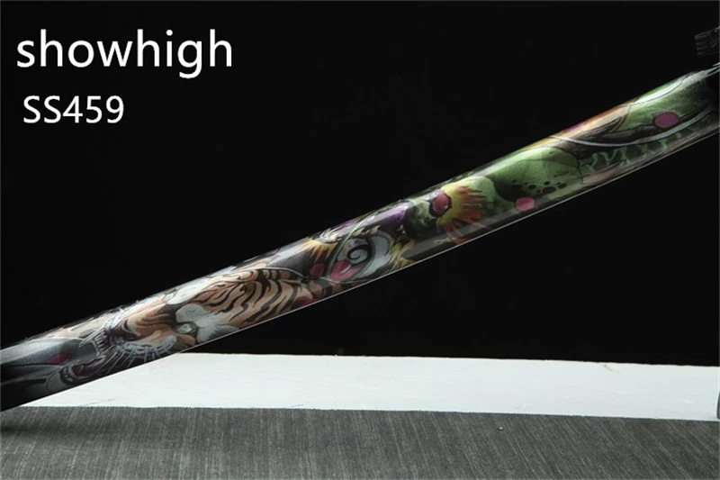 Handmade high carbon steel tiger katana Swords ss459