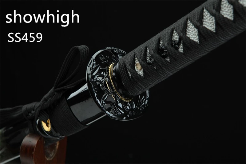 Handmade high carbon steel tiger katana Swords ss459