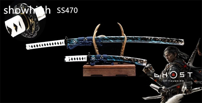 Handmade ghost of tsushima Swords replica ss470