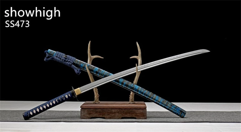 Handmade high carbon real hamon katana Swords ss473