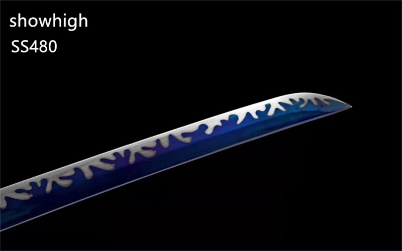 Handmade blue katana Swords ss480