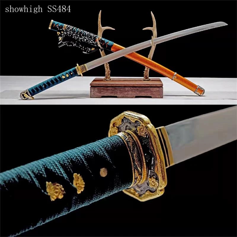 Handmade  carbon steel military katana Swords ss484