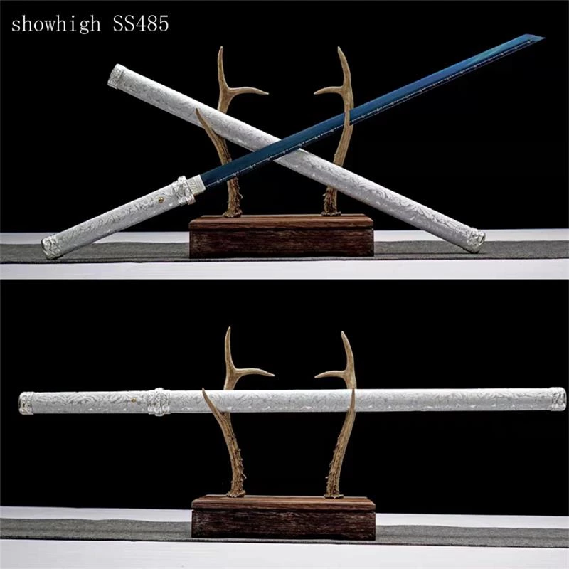 Handmade  blue katana Swords ss485