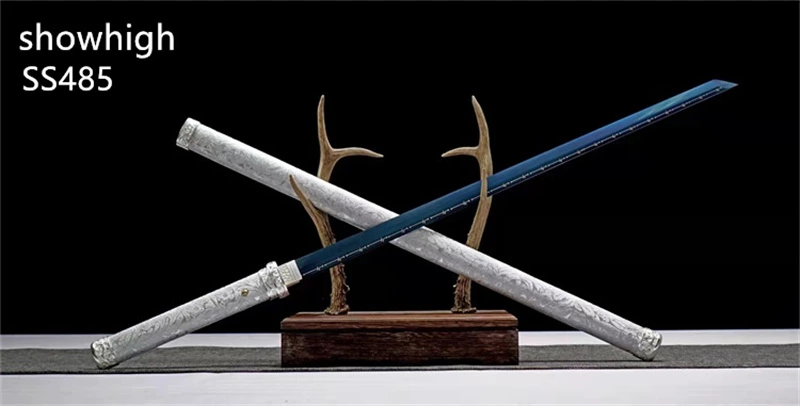 Handmade  blue katana Swords ss485