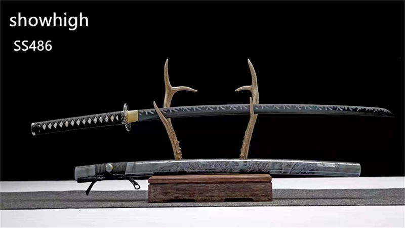 Handmade evil dragon katana  Swords ss486